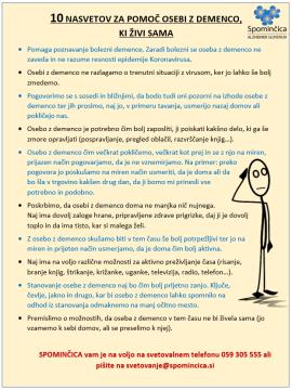 Osebe z demenco v situaciji COVID 19 2